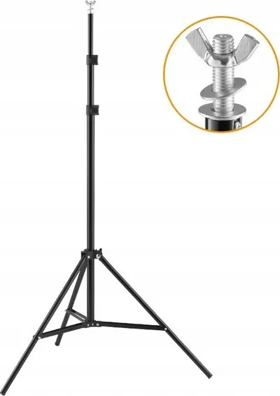 Stativ ndriçimi Freepower Lighting Stand 225cm, alumin, lartësi maksimale 225 cm, i zi - 1