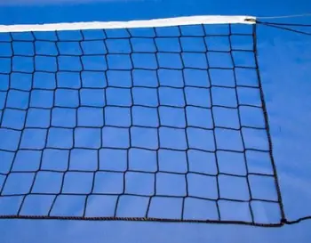 Rrjetë volejbolli Netex SI0004 Tournament, për gara dhe stërvitje, e zezë