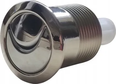 Buton shkarkimi Cersanit Siamp Skipper Compact, universal, krom - 2