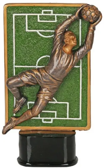Statujë portieri Tryumf Goalkeeper RFST3057BRGN, 23 cm, shumëngjyrëshe