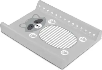 Ndërruese e butë për foshnje Sensillo Soft Animals Raccoon, konturuese, material rezistent ndaj ujit