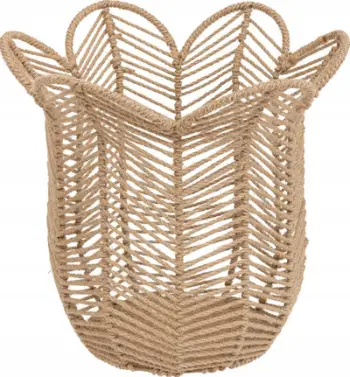 Set vazo dekorative Dekoran Flower Jute, 3 copë, pranverë