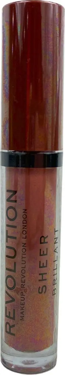 Lip gloss Makeup Revolution Vegan 123 Brunch, 35ml, nude