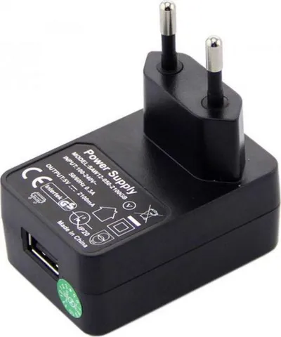 Përshtatës energjie Zebra Power, 5 V, i zi - 1