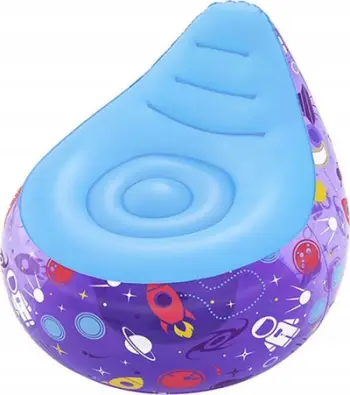 Karrige e fryrë Bestway Spaceship, 72 x 72 x 64 cm, PVC, shumëngjyrëshe
