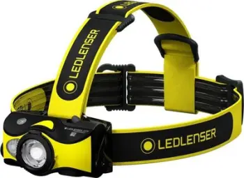 Fener koke Ledlenser iH9R, 600 lm, i rikarikueshëm, i zi