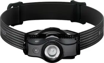Fener koke Ledlenser MH5, 400 lumen, rikarikues, i zi