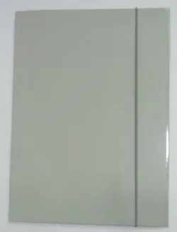 Dosje me elastik Penmate, A4, paketim 10 copë, gri - 1