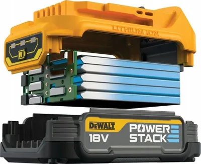 Set veglash DeWALT DCK2051E2T, DCD800 DCF850, me bateri - 2