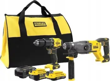 Set veglash elektrike Stanley V20 SFMCK216MDS, 18V, pa kabllo