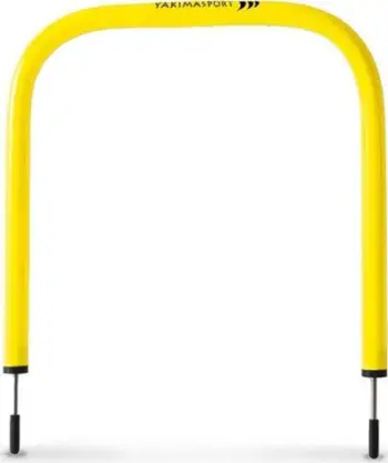 Hark stërvitor slalom, 53 cm, për agility, portokalli