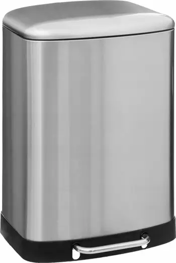 Kosh plehrash me pedale 5 Five Ariane, 50L, çelik inox, argjendtë