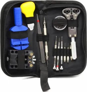 Set veglash për orëndreqës GEKO G01235, 13 pjesë, metalik