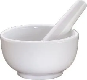 Havan kuzhine Küchenprofi prej porcelani, 7 cm, i bardhë - 1
