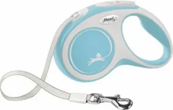 Litar automatik për qen Flexi Comfort S, 5m, i kaltër