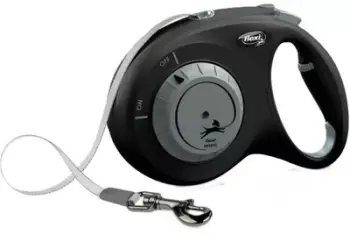 Litar automatike për qen Flexi Select, 7m, deri 25kg, i zi gri e errët