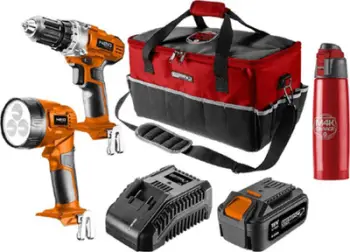 Set veglash me bateri Graphite 04-600-M4K, 18V, pa kabllo