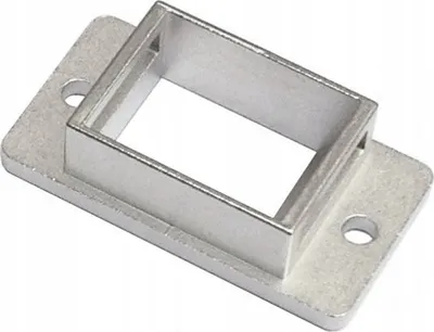 Mbajtëse për modul Keystone LogiLink MP0054, montim snap in, plastike, e bardhë - 1