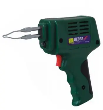Hekur i saldimit Dedra DED7536, 175W, LED, i gjelbër