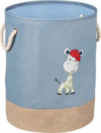 Kosh rrobash për fëmijë Kids Gerry, 63L, i rrumbullakët, blu