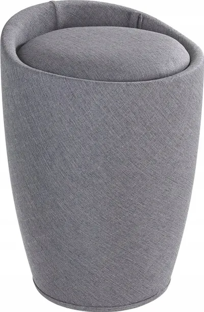 Kosh rrobash Wenko 22448100, 20L, cilindrik, gri - 1
