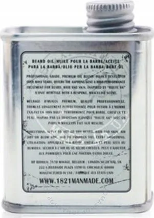 Vaj për mjekër dhe flokë 18.21 Man Made Absolute Mahogany, 59ml, për meshkuj - 4