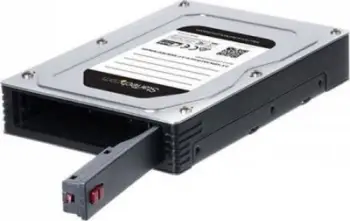 Përshtatës për disk StarTech 2.5" në 3.5", SATA SAS, SSD/HDD, i zi