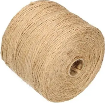 Litar jute për paketim, 0.25 kg, 2 mm, natyral