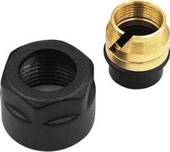 Përshtatës kompresioni Vario Term FF 3/4"x1, për tuba bakri 15x1, i zi