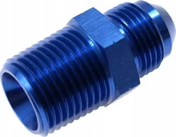 Përshtatës nipple TurboWorks AN8 në 1/2-14 NPT, mashkull në mashkull, alumini