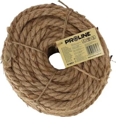 Litar jute Proline, 12mm, 10m, natyral - 2