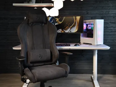 Karrige gaming Arozzi Torretta Pure, Super Soft, e zezë - 5