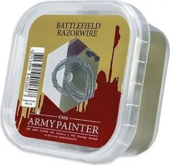 Aksesor modelimi Army Painter Battlefield Razorwire, 4 m, për miniatura