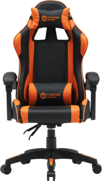 Karrige gaming Canyon CNE-SGCH2, deri 120 kg, shpinore e rregullueshme, e zezë portokalli