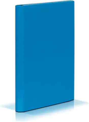 Dosje me kapëse Velcro VauPe Caribic Wing, A4, karton 2mm, blu