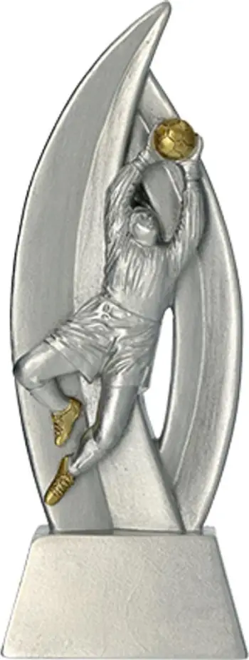 Figurë dekorative portier futbolli Casting Football Goalkeeper, 18cm, shumëngjyrëshe