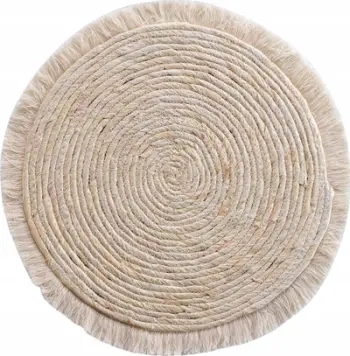 Nënpjatë dekorative Douceur d'intérieur, kashtë, Ø38cm, bezhë