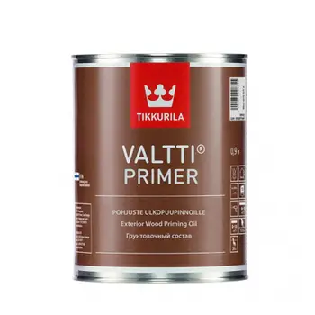 Vaj primer për dru Tikkurila Valtti Primer, për ambient të jashtëm, transparent, 1L