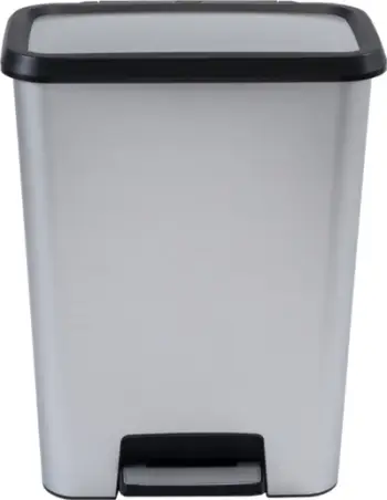 Koshi me pedalë Curver Trash Can, 50L, plastikë e zezë