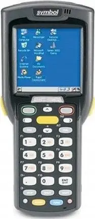 Terminal dorak Symbol Zebra MC3000, skaner barkodi, tastierë numerike, i zi