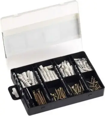Set vida dhe dublona Bosch 2607019511, 173 copa, stërvitëse 5 6 7 8mm, shumëngjyrëshe