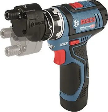 Aksesor për kaçavidë Bosch GFA 12‑E FlexiClick, këndor, për GSR 12V‑15 FC, i zi