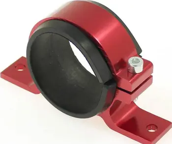 Mbajtëse pompe karburanti universale, 60mm, alumin anodizuar, e kuqe