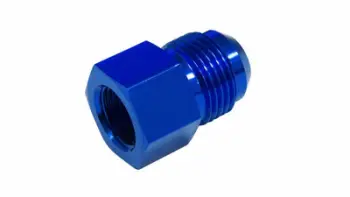 Përshtatës TurboWorks Nipple 3/8 NPT në AN10, alumini, i zi