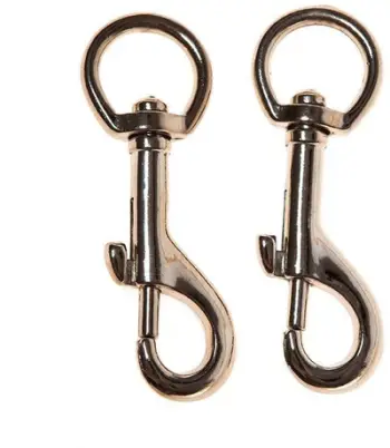 Kapëse metalike Haushalt NI 2DD, 1/2", set 2 copë, ngjyrë nikeli