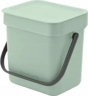 Koshi mbeturinash Brabantia Sort &amp; Go, 3L, plastik, jeshile jade