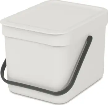 Koshi mbeturinash Brabantia Sort &amp; Go, 6L, gri