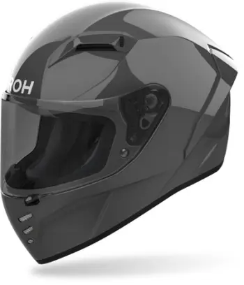 Helmetë integrale Airoh Connor Color, ECE 22.06, për motor, gri e errët, S