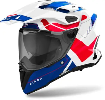 Helmetë moto Airoh Commander 2 Reveal, Full Carbon 6K, vizor kundër mjegullimit, i zi