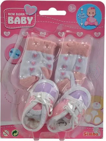 Set veshje për kukulla Simba Shoes & Socks (105560844)